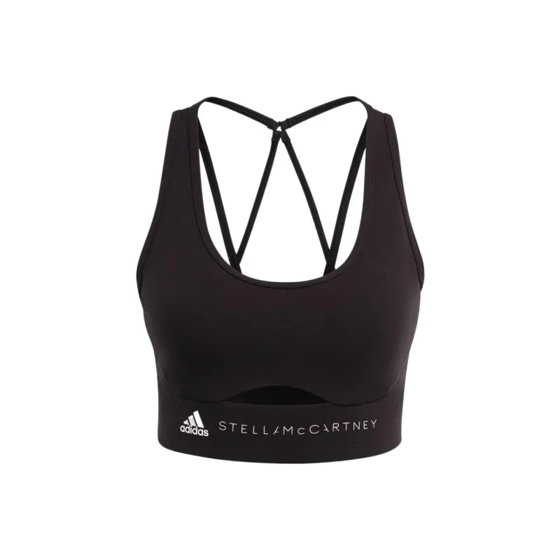 Adidas By Stella McCartney Logo print Bralette Top-0