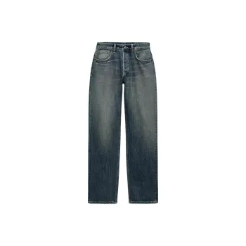 ZARA Trf Jeans Women's Marine Blue