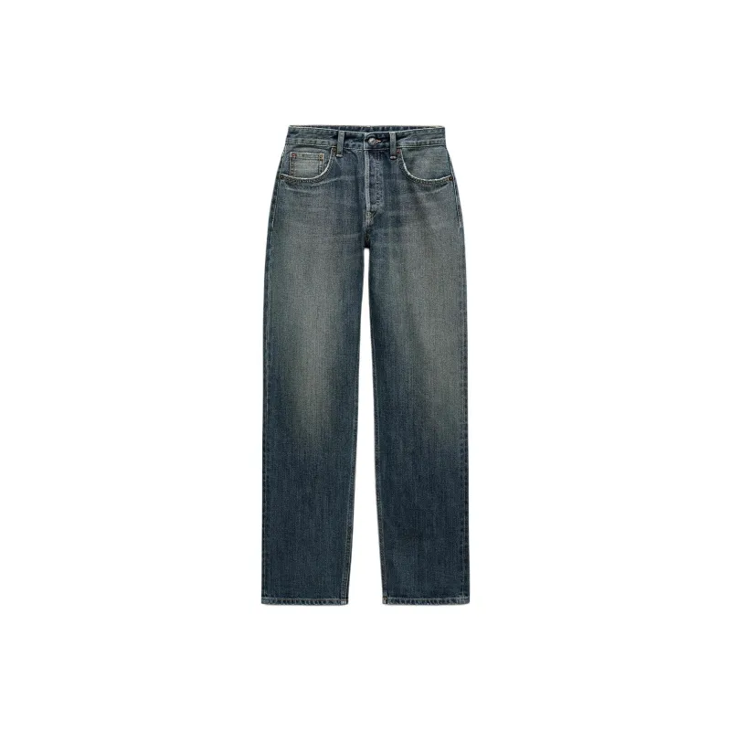 ZARA Trf Jeans Women's Marine Blue-0