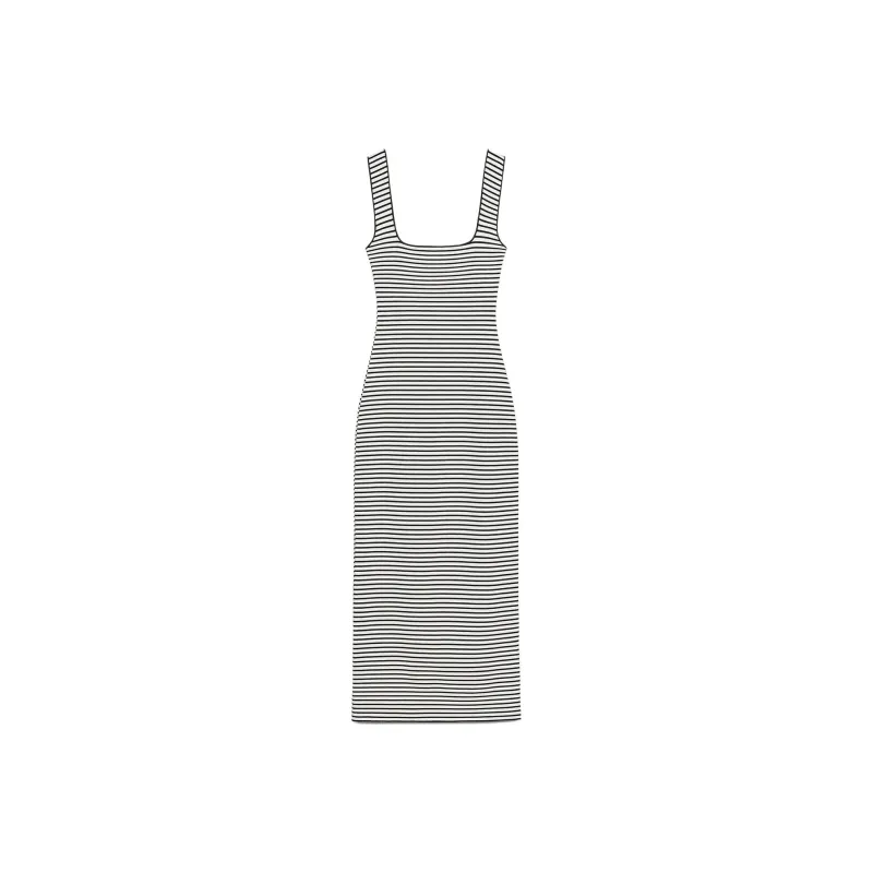 ZARA Sleeveless Dress Women's Stripes-0