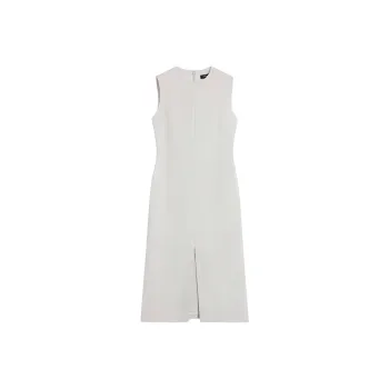 THEORY Sleeveless Dress Women's Rock White
