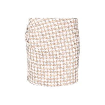 IRO NIGHT Casual Short Skirts Women's Beige