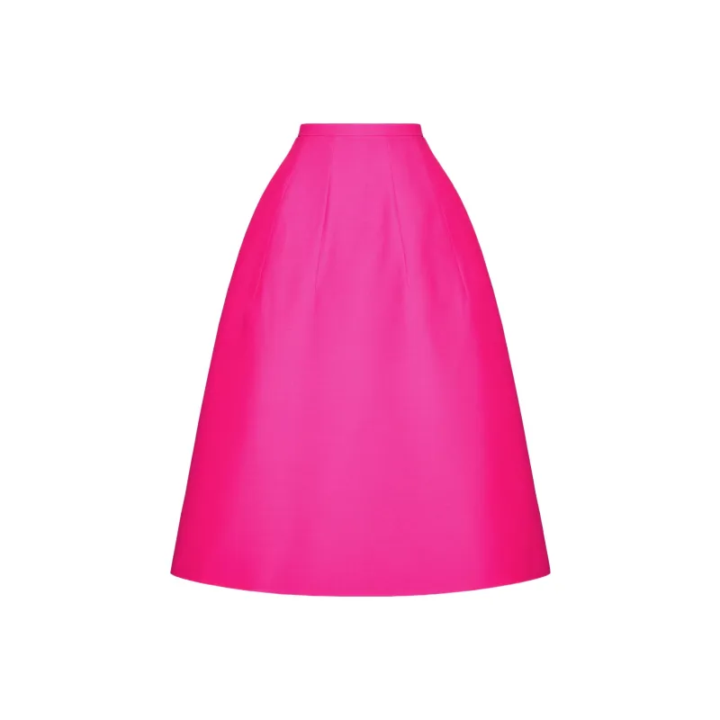 Valentino Pink Pp Collection Casual Long Skirts Women's Pink-0