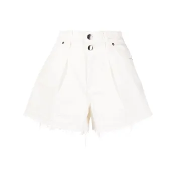 FRAME Denim Shorts Women's White