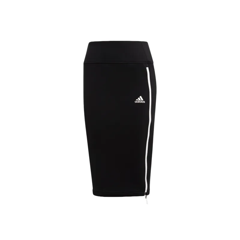 Adidas Casual Long Skirts Women's Black-0