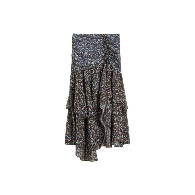 Ted Baker Casual Long Skirts Women's Light Blue-0