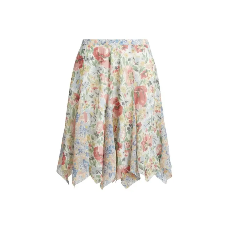 Polo Ralph Lauren Casual Short Skirts Women's White-0