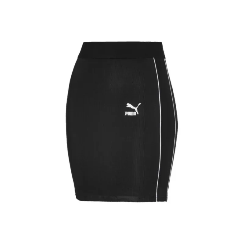 PUMA Casual Short Skirts Women's Black-0