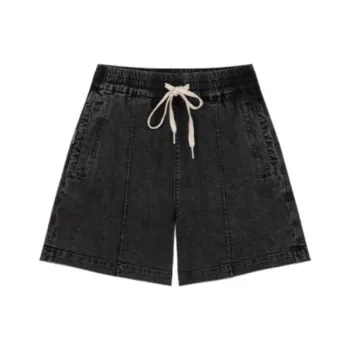 UOOYAA Denim Shorts Women's Dark Gray