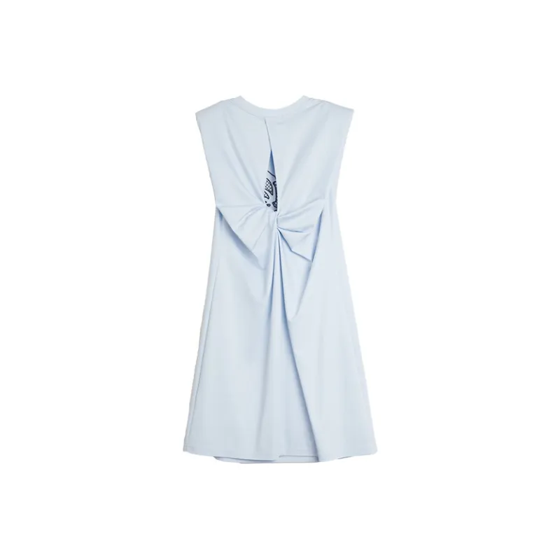 ELLE Sleeveless Dresses Women's Blue-1