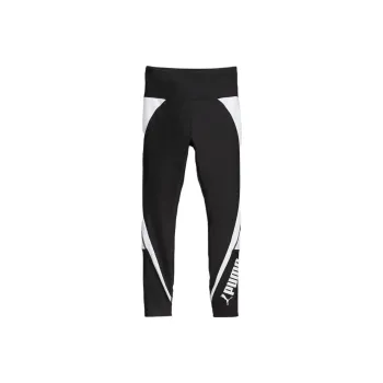 PUMA Fit Women's High-Waist 7/8 Leggings Athletic Trousers Women's Black White