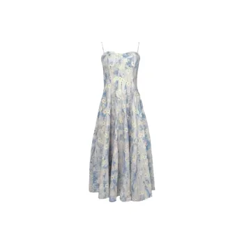 MTHE Slip Dresses Women's Blue