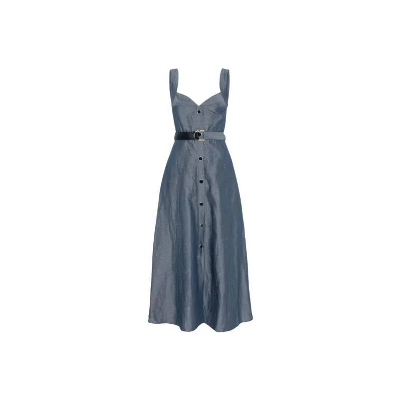 LIU·JO Belted Maxi Dress-0
