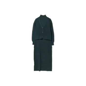 Beams HEART Skirt Set Women's Turquoise