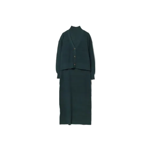 Beams HEART Skirt Set Women's Turquoise