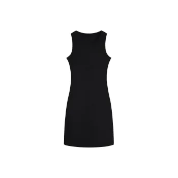 XIAOJUCHUANLI Sleeveless Dress Women's Black