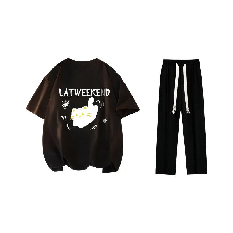 LA'T.WEEKEND Casual Sportswear Unisex-4