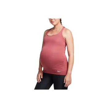 Nike Pregnant Mom Series Sleeveless Sports Shirts Women's Fir Wood Red