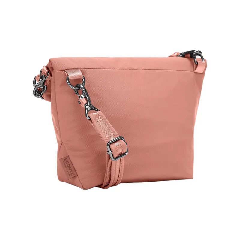 PACSAFE Recycled Nylon Shoulder Bag Women's Rose Pink-1