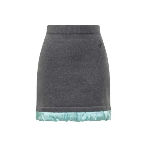 JW Anderson Satin Detailed Mini Skirt