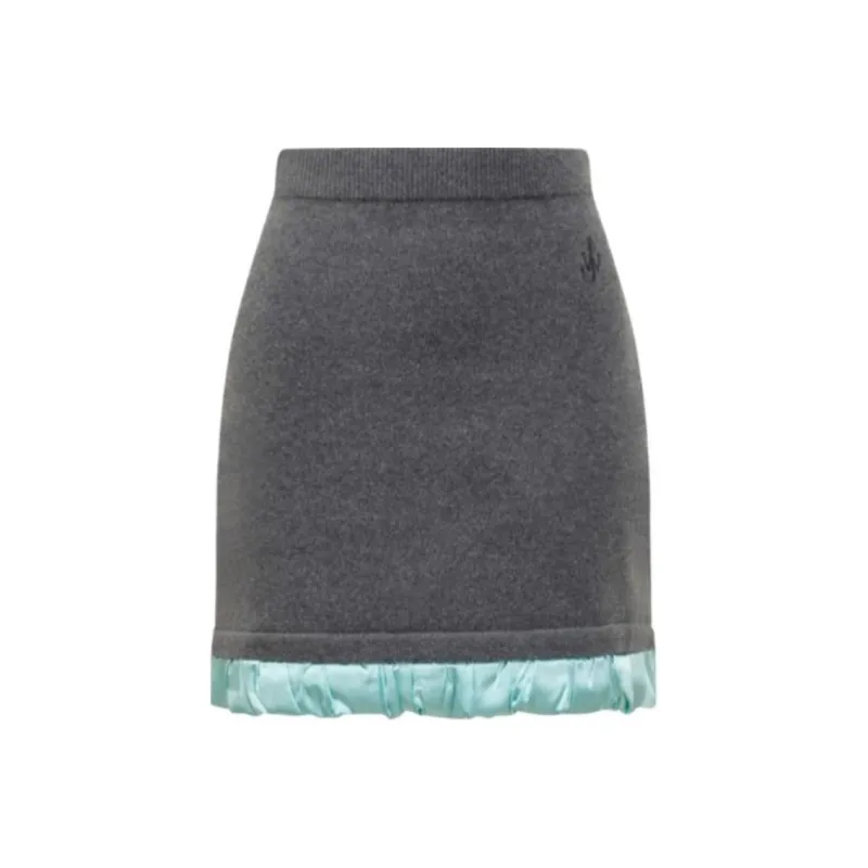 JW Anderson Satin Detailed Mini Skirt-0