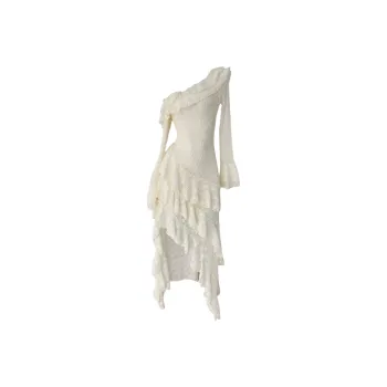Incolore Long Sleeved Dress Women's White