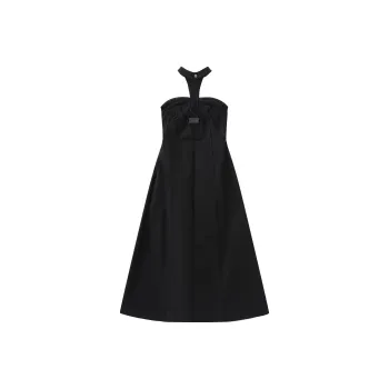 YJ1NGZYZJ Sleeveless Dress Women's Black