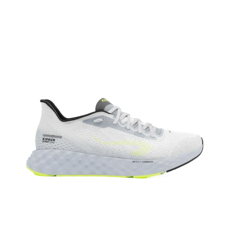 DECATHLON KS900 Light Mid Top Running Shoes Men's Snow-1