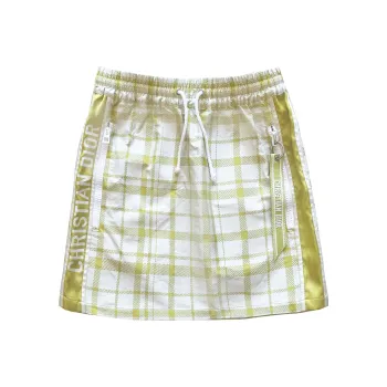 DIOR Casual Short Skirts Women's Green