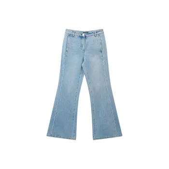 Bebe SS24 Jeans Women's Light Blue