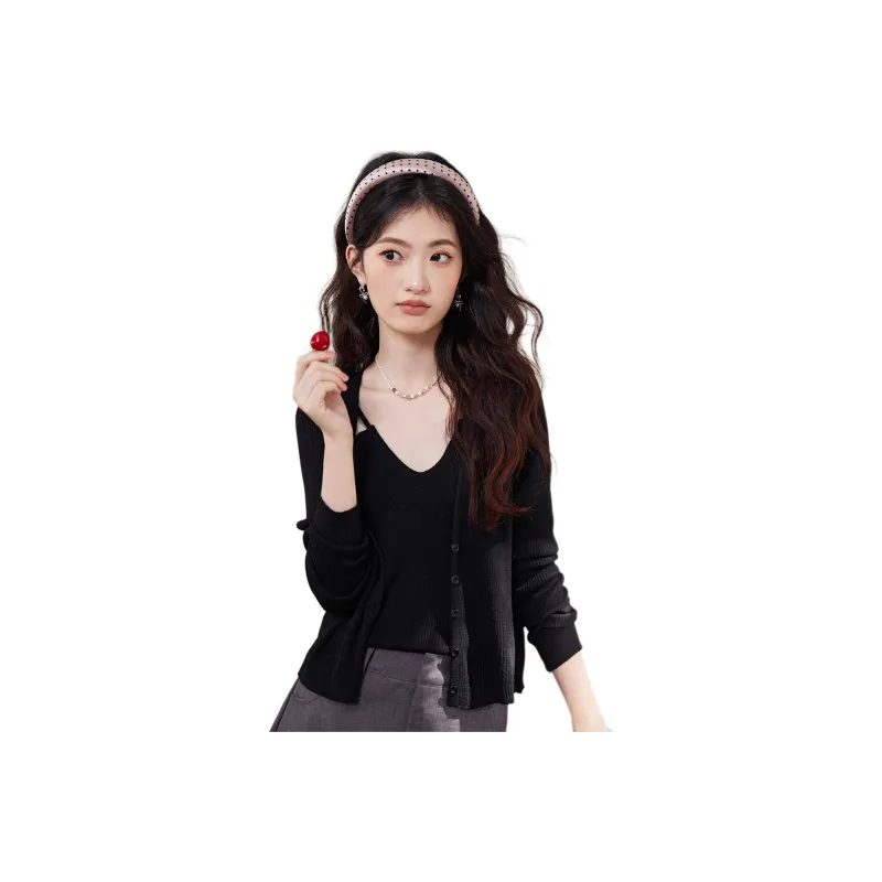 Emodues Casual Suit Women's Black-0
