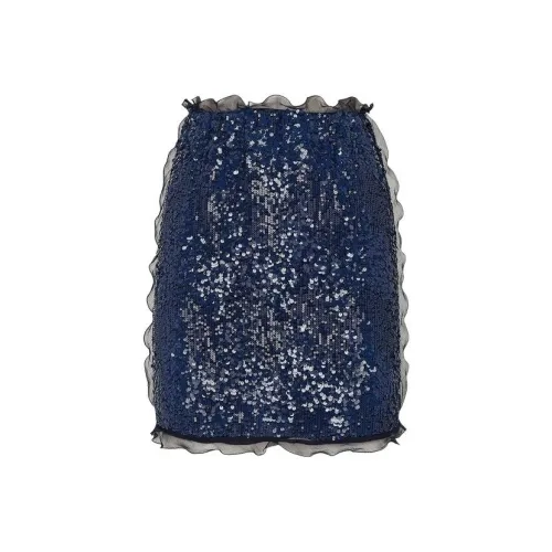 FENDI Casual Short Skirts Women's Blue