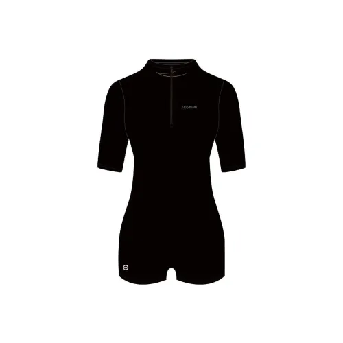 TOSWIM One Piece Swimsuits Women's Cool Black Sailor