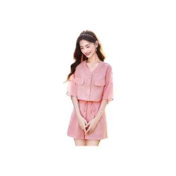 Like The Age Of Water Casual Suit Women's Pink