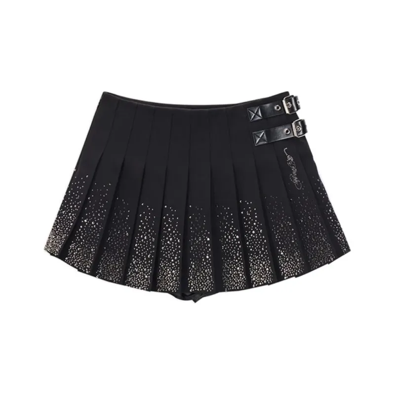 Ed Hardy FW24 Casual Short Skirts Women's Black-0