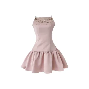 PUREIDOL Sleeveless Dress Women's Pink
