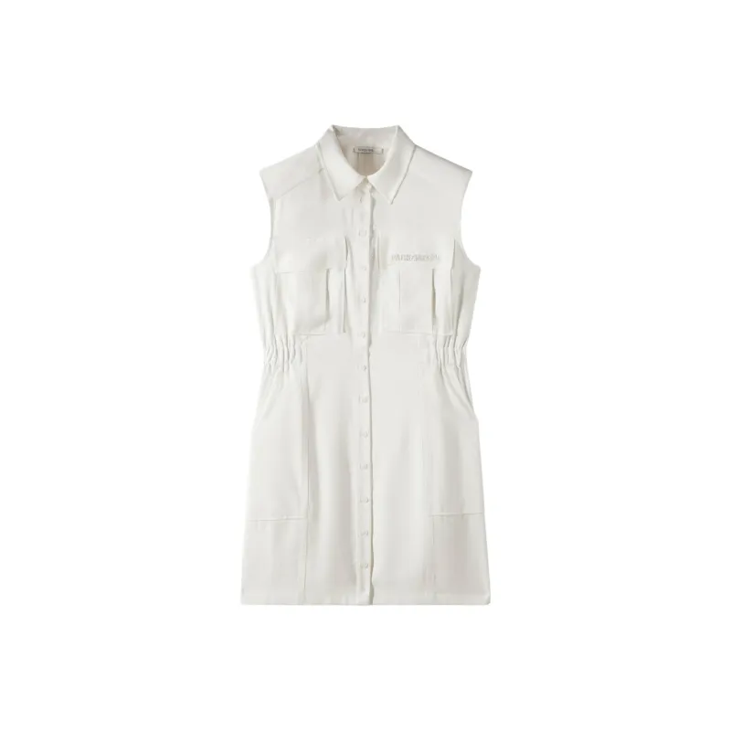 Patrizia Pepe Logo embroidered Mini Dress-0
