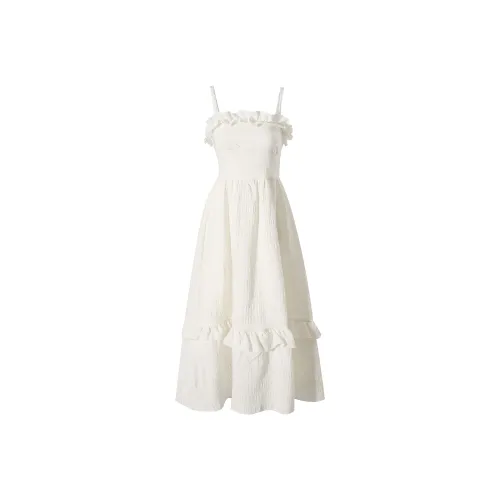 Pa33word Slip Dress Women's Apricot