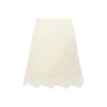 Chloé Lace Detailed Flared Mini Skirt
