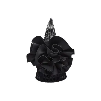 MAGDA BUTRYM Cotton Handbag Small Size Women's Black