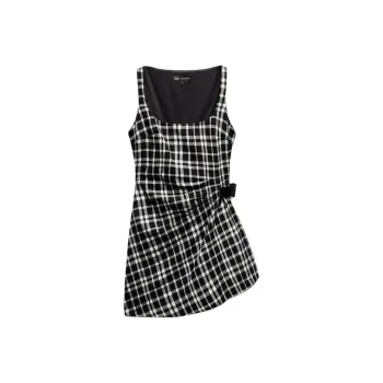 ZARA Sleeveless Dress Women's Black