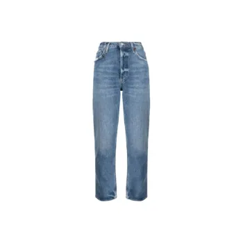 AGOLDE Riley Mid Rise Cropped Leg Jeans