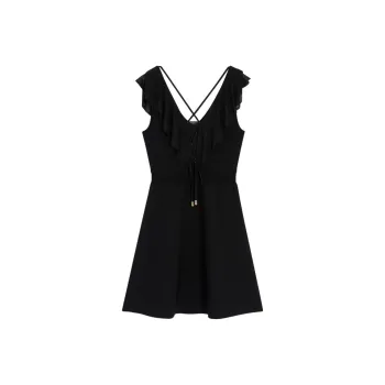 Bebe SS24 Sleeveless Dress Women's Black