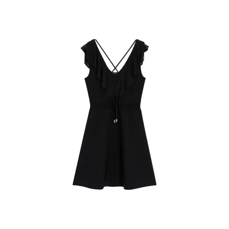 Bebe SS24 Sleeveless Dress Women's Black-0