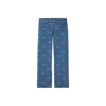 GUCCI Eco Lasered Denim Jeans 'Light Blue'