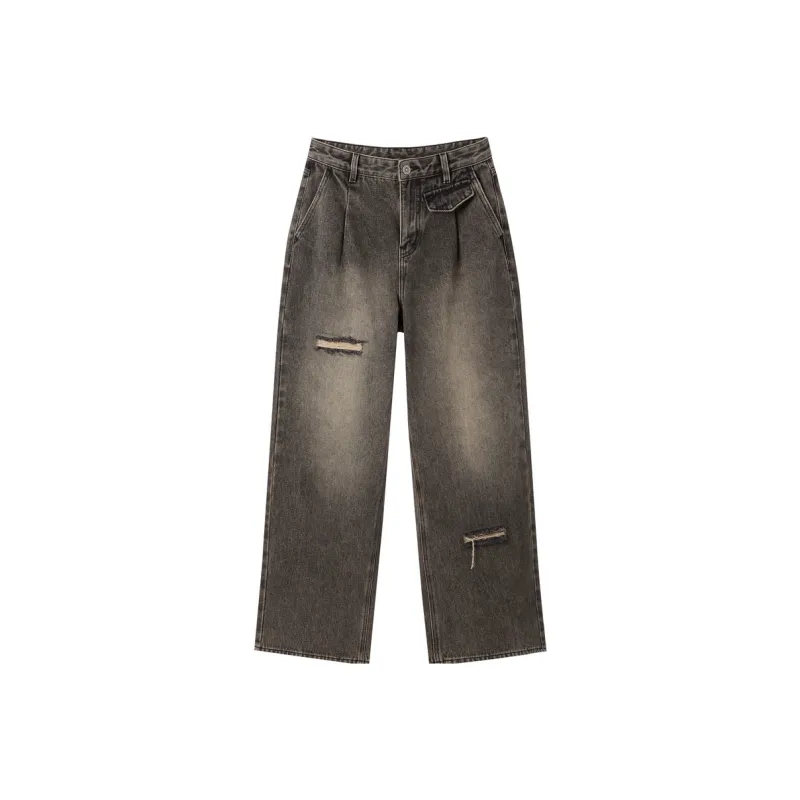 LEDIN Jeans Women's Black Brown-0