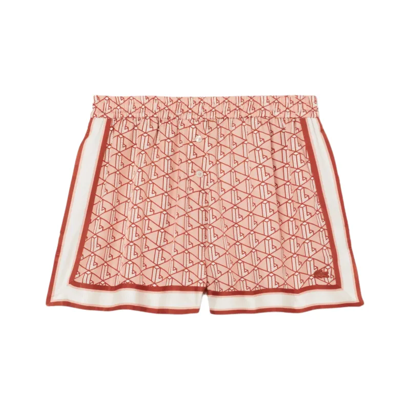 LACOSTE Monogram pattern Shorts-0
