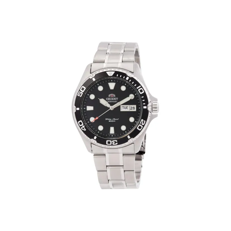ORIENT Automatic Mechanical Movement Stainless Steel Strap Watch 41mm Men's Watches Black Dial-0