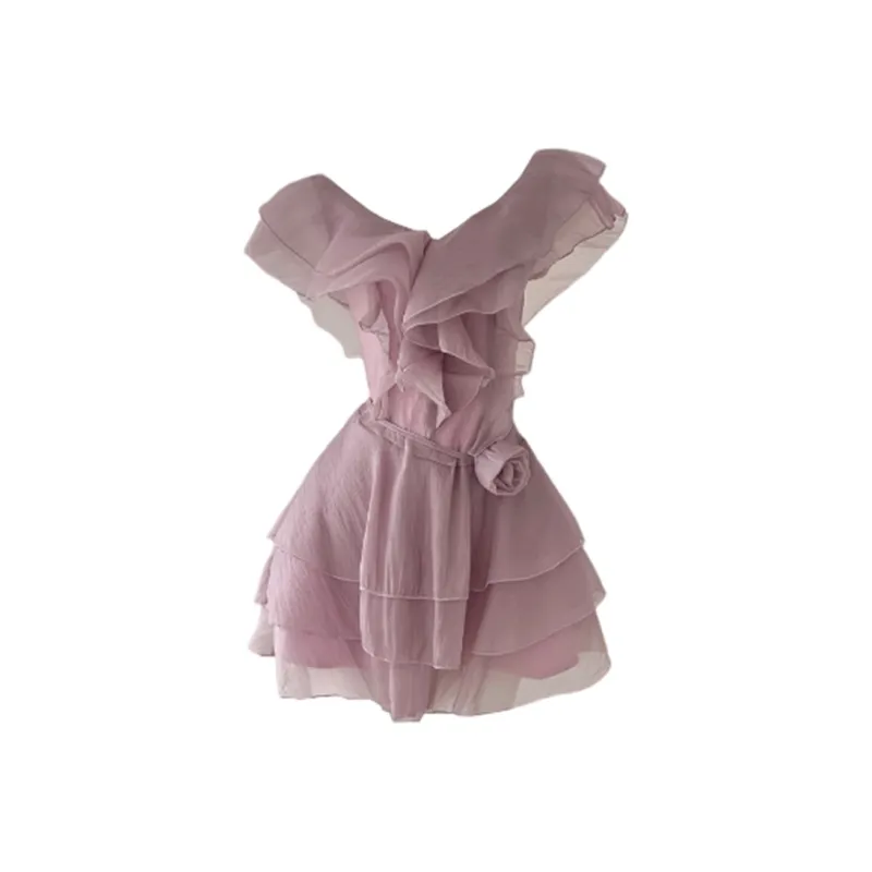 Ning Cai Yuer Sleeveless Dress Women's-2