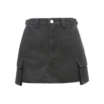 ONLY Casual Shorts Women's Gray Wool